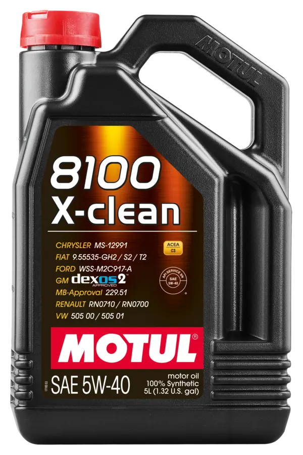 MOTUL 8100 X-CLEAN 5W-40