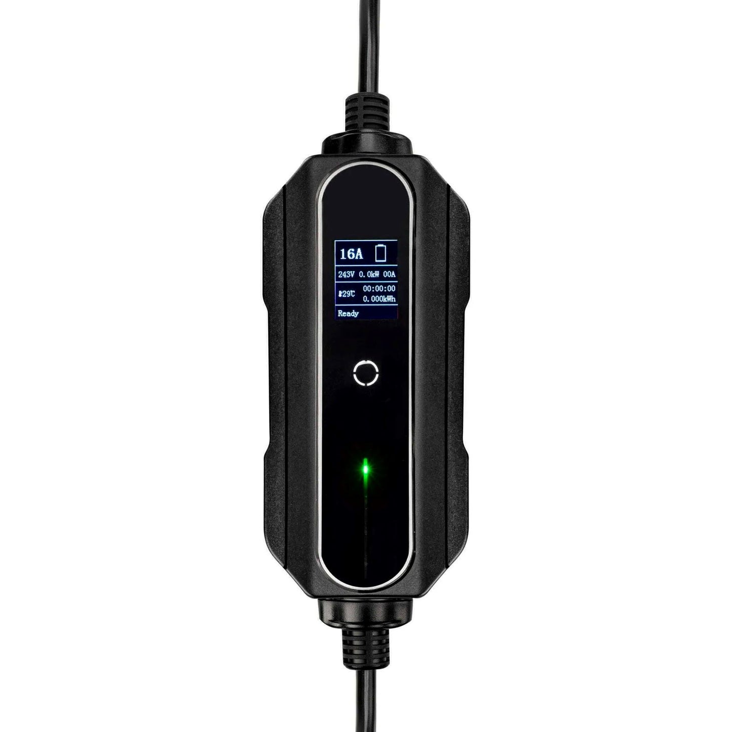 EV portable charging cable Type 2 to schuko with controlbox 16A-adjustable