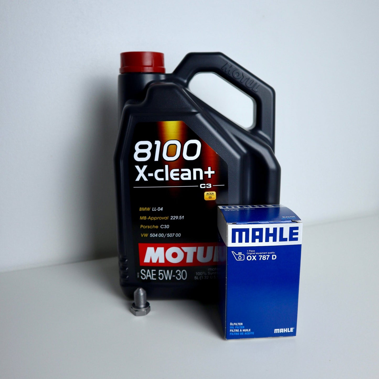 vag oil change package 1,6&2,0 tdi motu and mahle